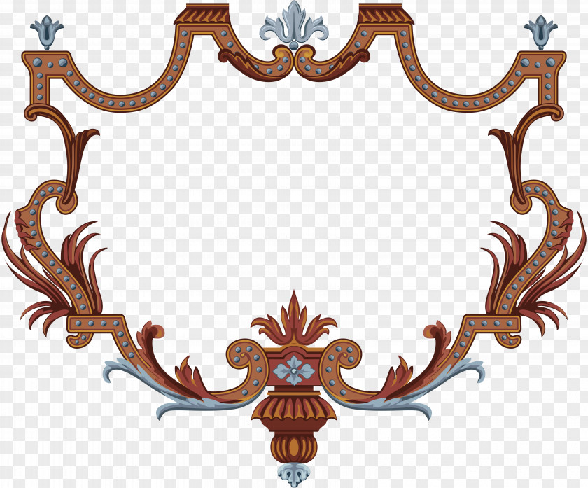 Crown Jewels Vignette GIMP Clip Art PNG