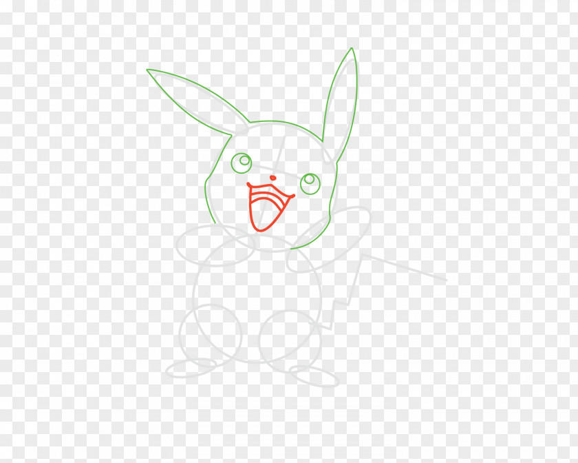 Pikachu Female Clip Art /m/02csf Easter Bunny Hare Illustration PNG