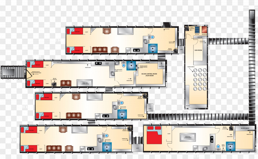 Tornados Bunker House Plan Floor Architectural PNG