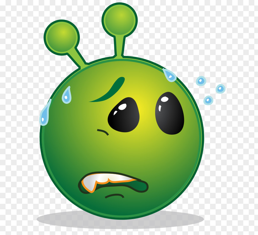Worried Smiley Sadness Extraterrestrial Life Clip Art PNG