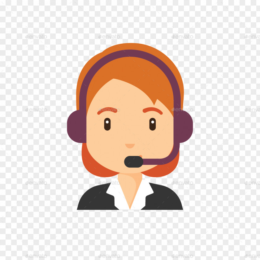 Avatar Customer Service Clip Art PNG