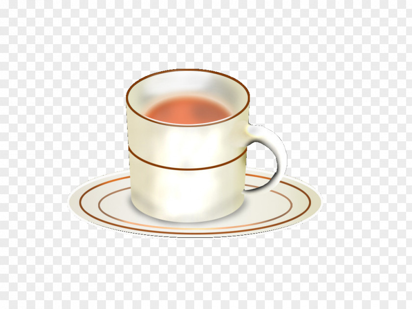 Coffee Cups Espresso Ristretto Cup Cafe Saucer PNG