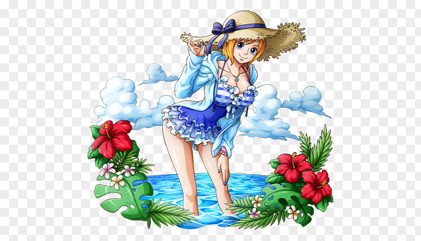 One Piece Treasure Cruise Illustration Naver Blog Nami Monkey D. Luffy PNG