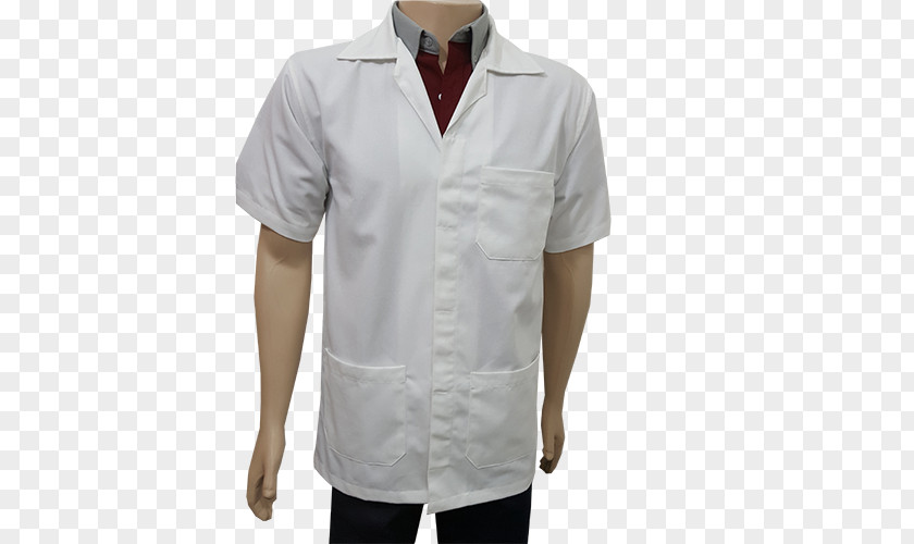 T-shirt White Sleeve Lab Coats PNG