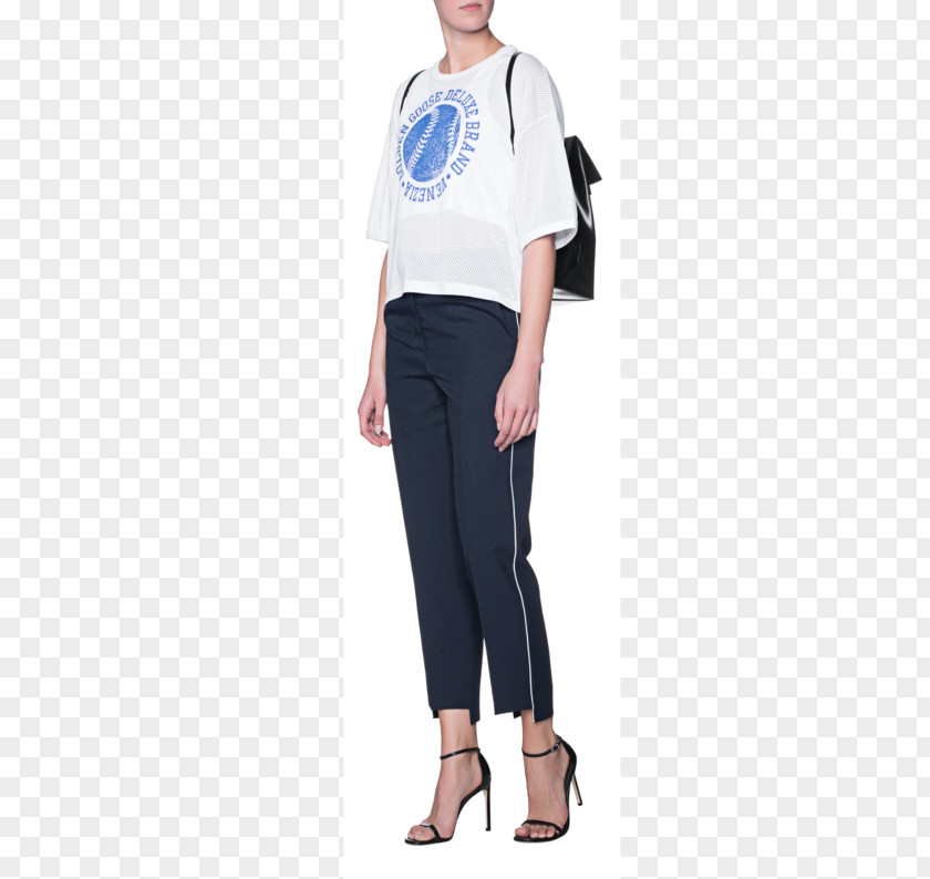 Businesss Woman Model Jeans Shoulder Sleeve Shirt Waist PNG