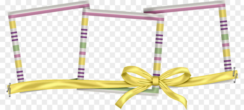 Hand Drawn Bow Border PNG