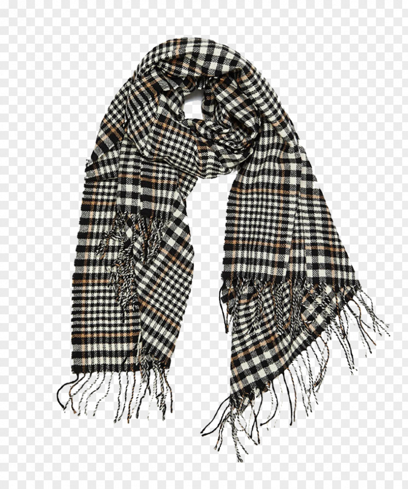 Handloom Tartan Scarf PNG