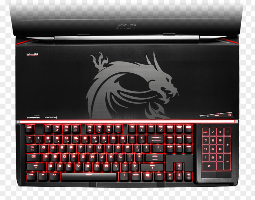 Laptop Extreme Performance Gaming GT80 Titan SLI Computer Keyboard Micro-Star International MSI PNG