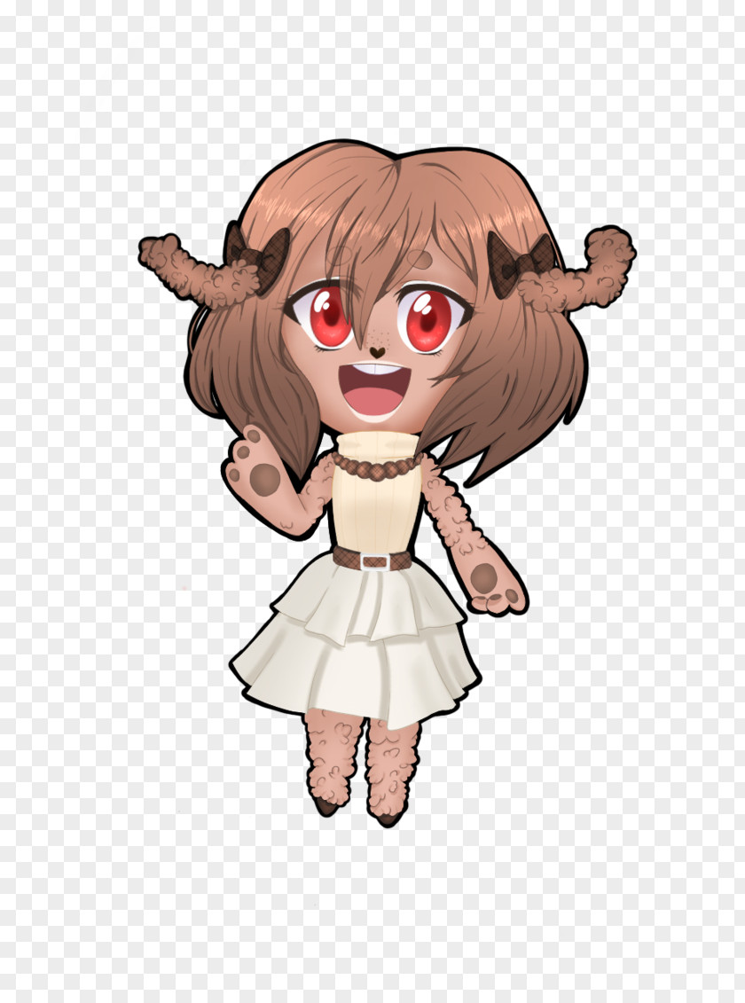 Sheep Cheese Brown Hair Legendary Creature Ear PNG