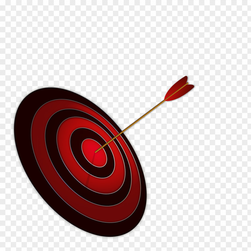 Vector Arrow Target Hit Archery PNG