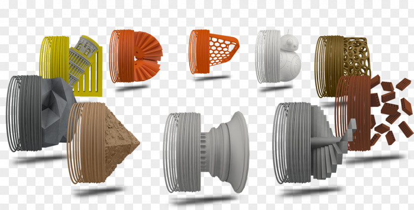 3D Printing Filament Plastic Fused Fabrication PNG