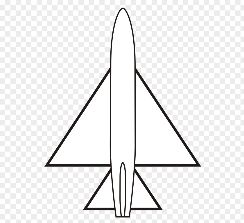 Delta Wing Fixed-wing Aircraft Airplane Triangle PNG