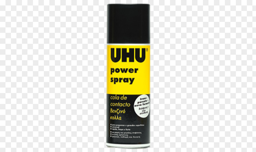 Spray Powder Personal Lubricants & Creams Yellow UHU Power Product PNG