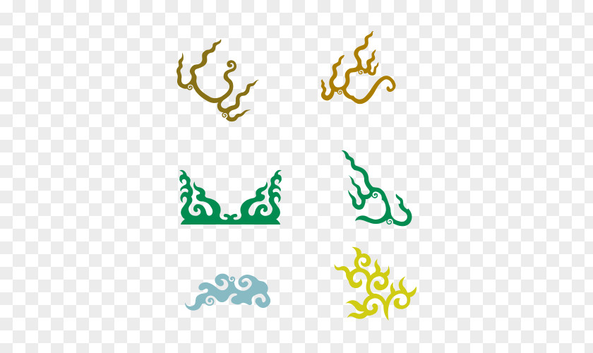 Dragon Decorative Pattern Vector PNG