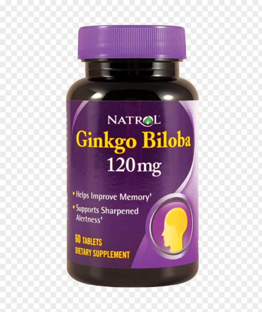 Ginkgo-biloba Dietary Supplement Ginkgo Biloba Natrol Health Sales PNG