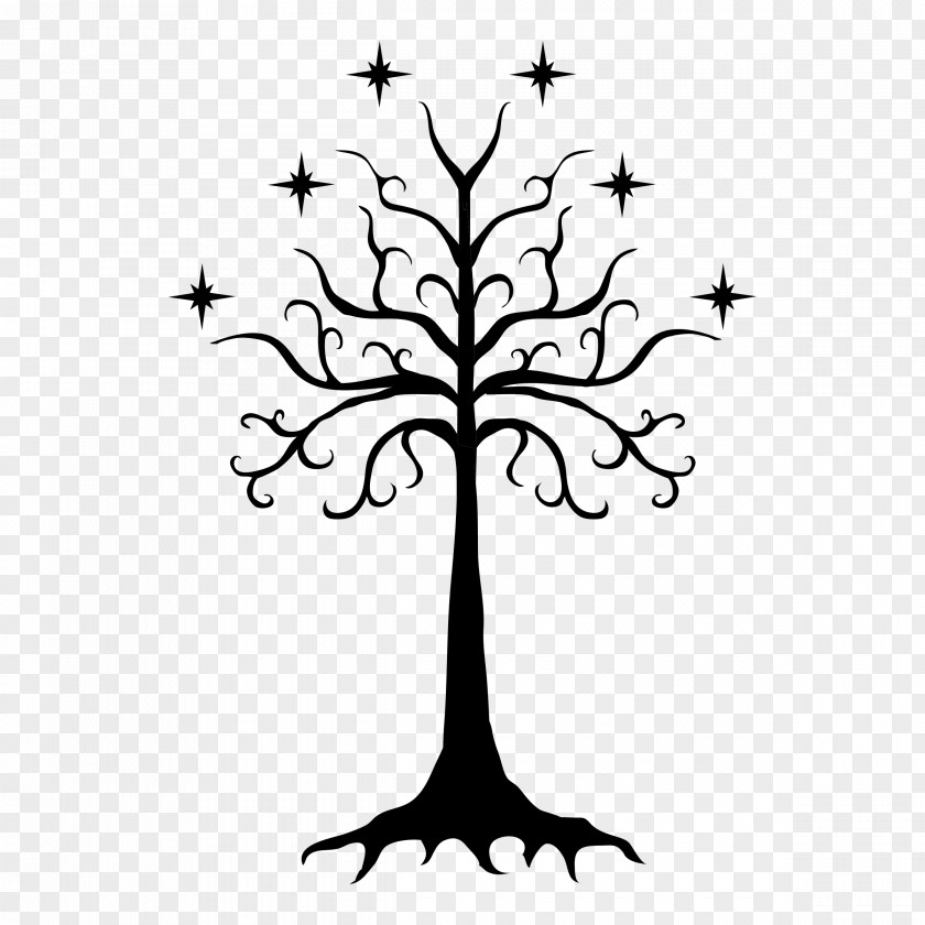 Art Plane White Tree Of Gondor PNG