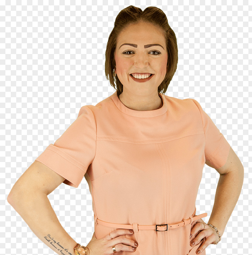 Caerphilly Shoulder Sleeve Finger Peach PNG