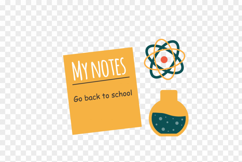 Cartoon Chemistry Notes PNG