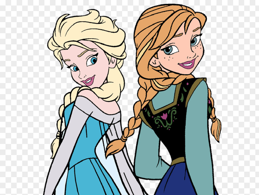 Elsa Kristoff Colouring Pages Anna Olaf PNG