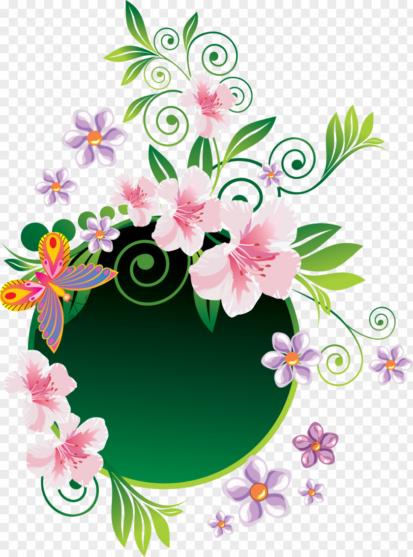 Flower Floral Design Clip Art Image PNG