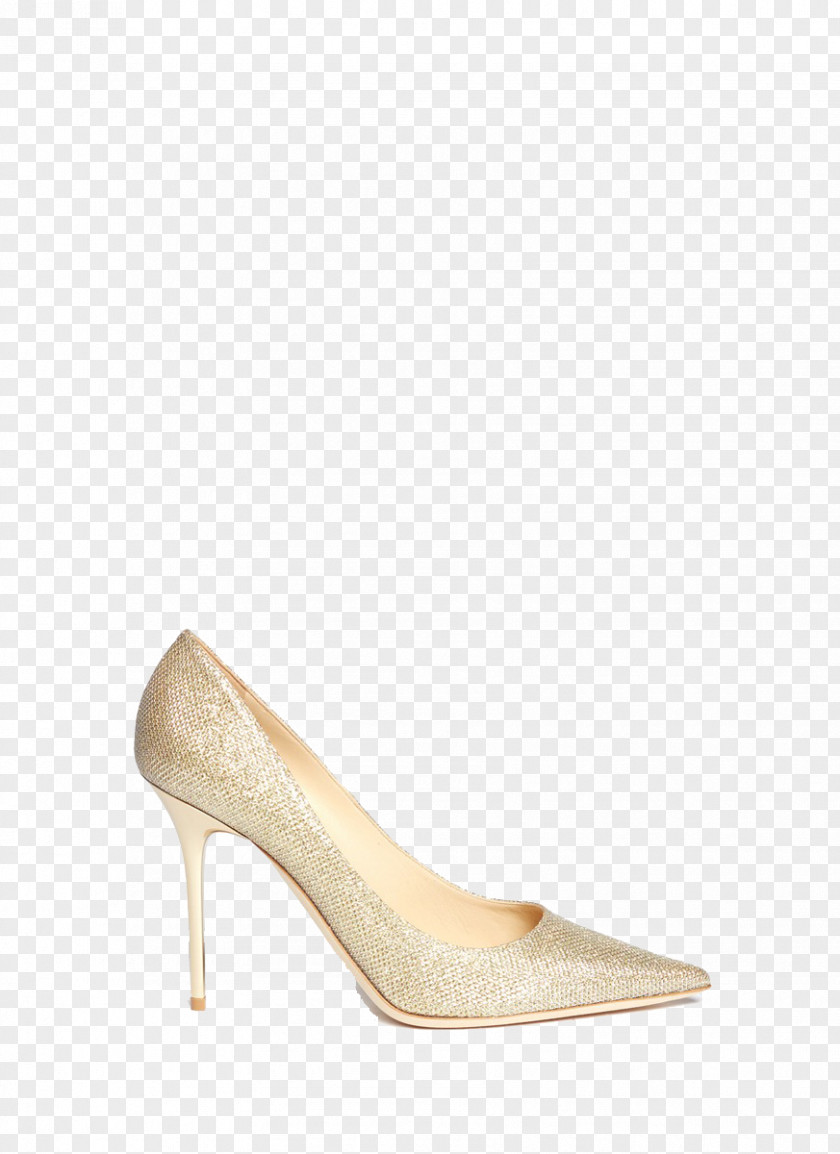 Heel Shoe Sandal Yellow PNG Yellow, Choo heels shoes flesh noble simplicity clipart PNG