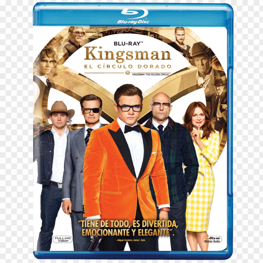 Kingsman Film Series Blu-ray Disc DVD PNG