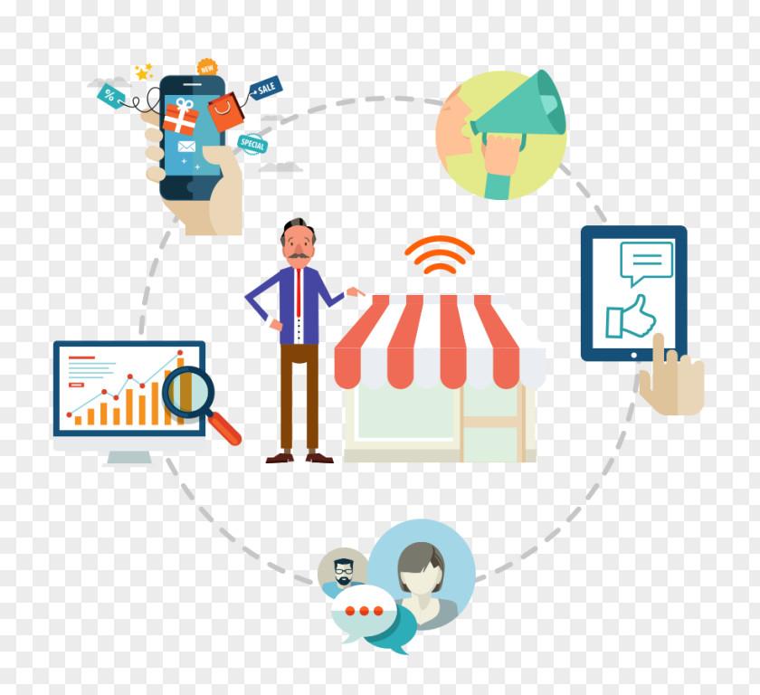 Marketing Digital Advertising Wi-Fi Business PNG