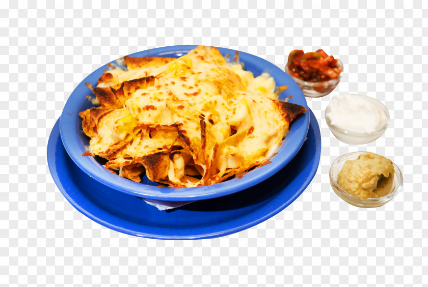 Melting Cheese Nachos Guacamole Salsa Vegetarian Cuisine Chili Con Carne PNG