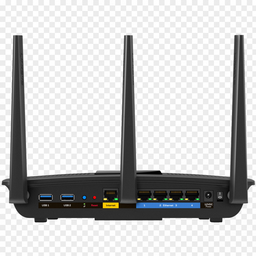 MUÑECAS Wireless Router Gigabit Ethernet IEEE 802.11ac Linksys EA6900 PNG