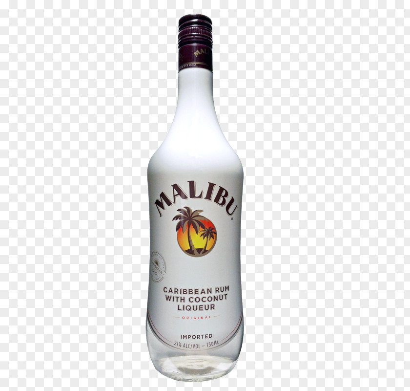 Flavored Liquor Liqueur Malibu Rum Bacardi Superior Distilled Beverage PNG