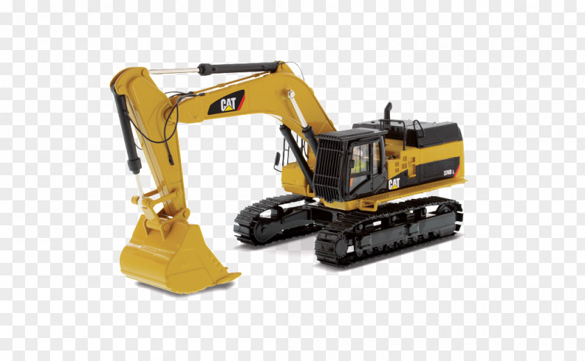 Grove Hydraulic Cranes Caterpillar Inc. Diecast Masters M318D Wheel Excavator Loader Die-cast Toy PNG