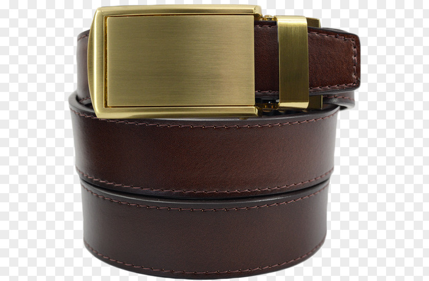 Irregular Frame Belt Buckles Leather Strap PNG