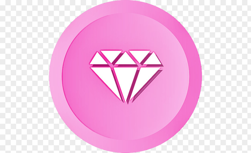 Plate Symbol Pink Magenta Circle PNG