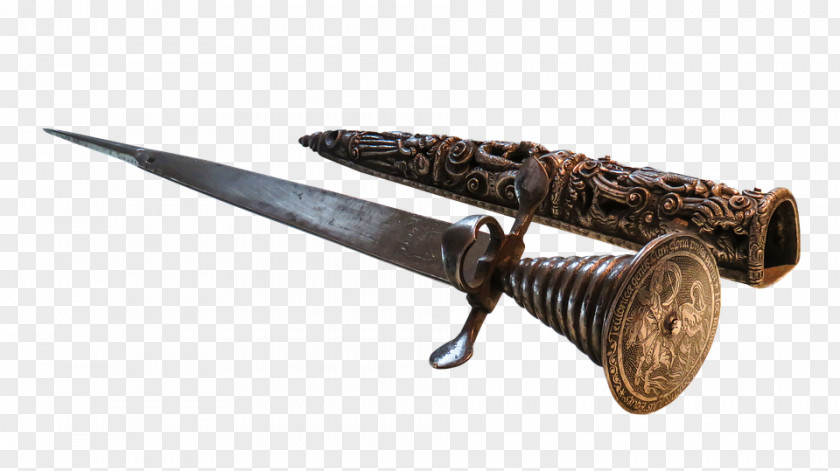 Sharp Knife Sheath Weapon Scabbard PNG