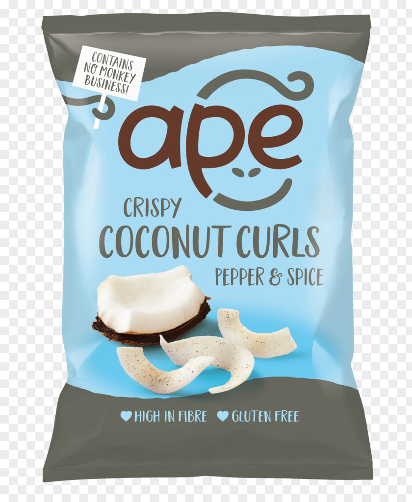 Coconut Snack Salt Food Potato Chip PNG