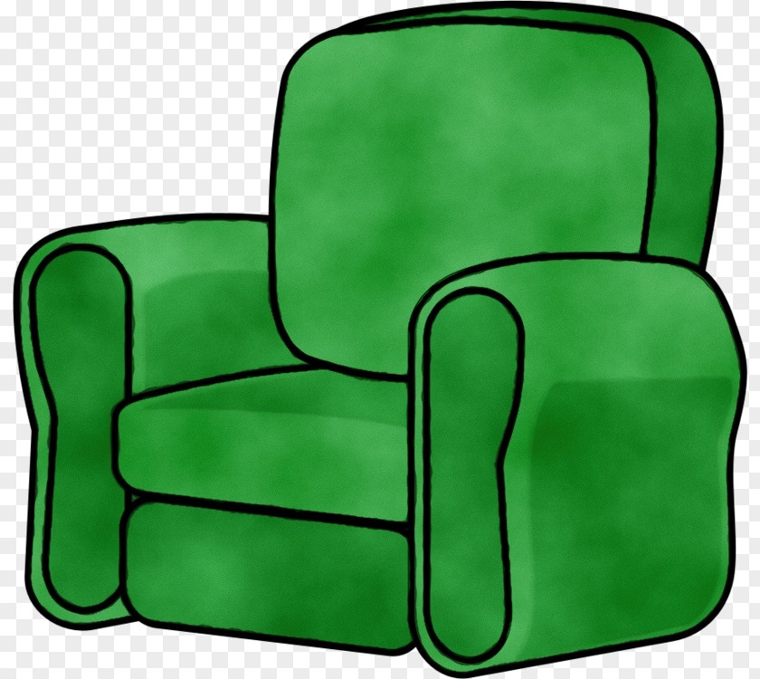 Furniture Seat Green Background PNG