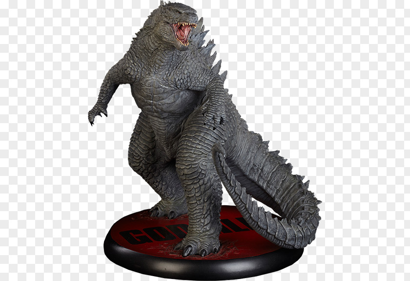 Godzilla Millenium Statue Hulk Figurine Sideshow Collectibles PNG