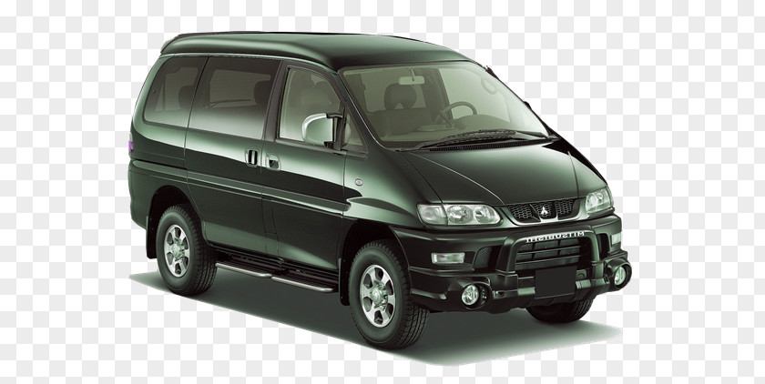 Mitsubishi Delica Minivan Car Motors PNG