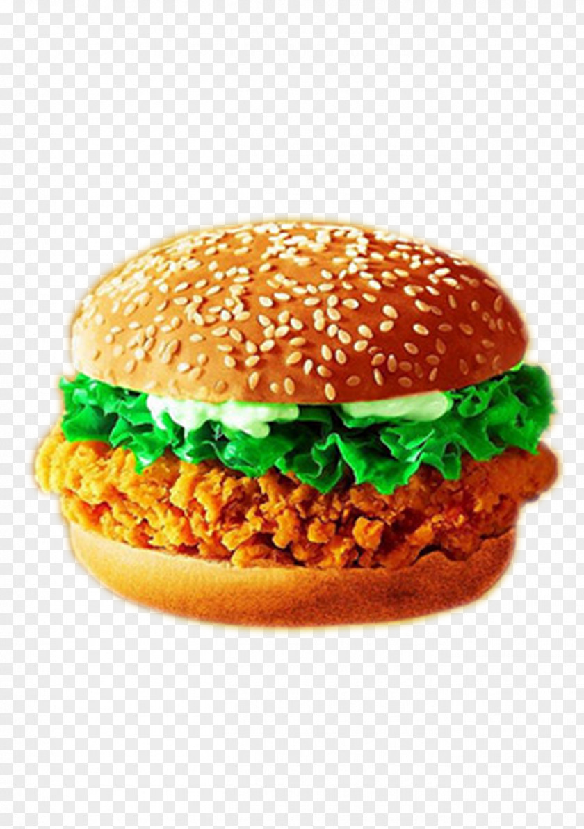 Super Burger Hamburger KFC Fried Chicken Fast Food Cheeseburger PNG