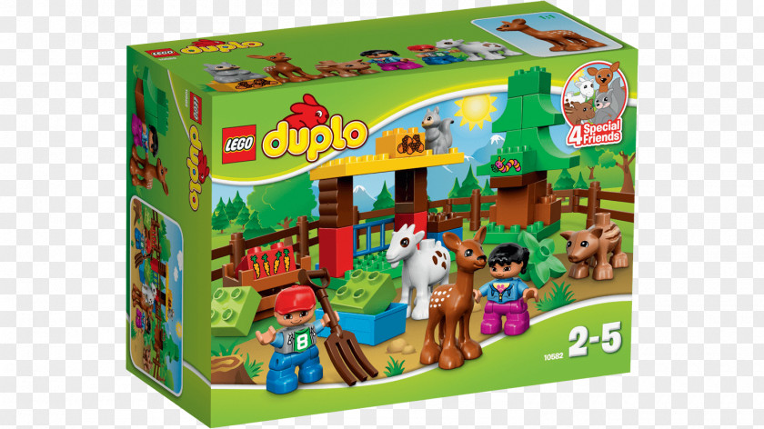 Toy LEGO 10582 DUPLO Forest: Animals Amazon.com Lego Duplo PNG