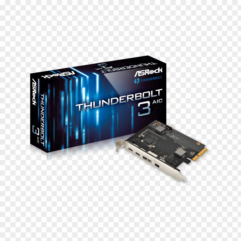 USB Thunderbolt PCI Express Mini DisplayPort Expansion Card PNG