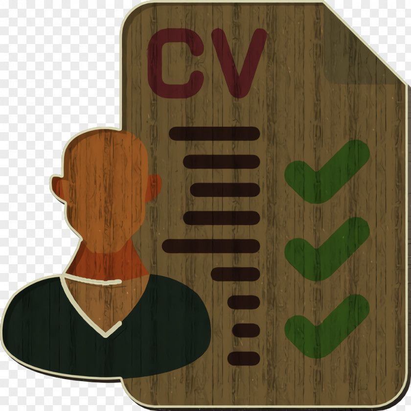 CV Icon Curriculum Recruitment PNG