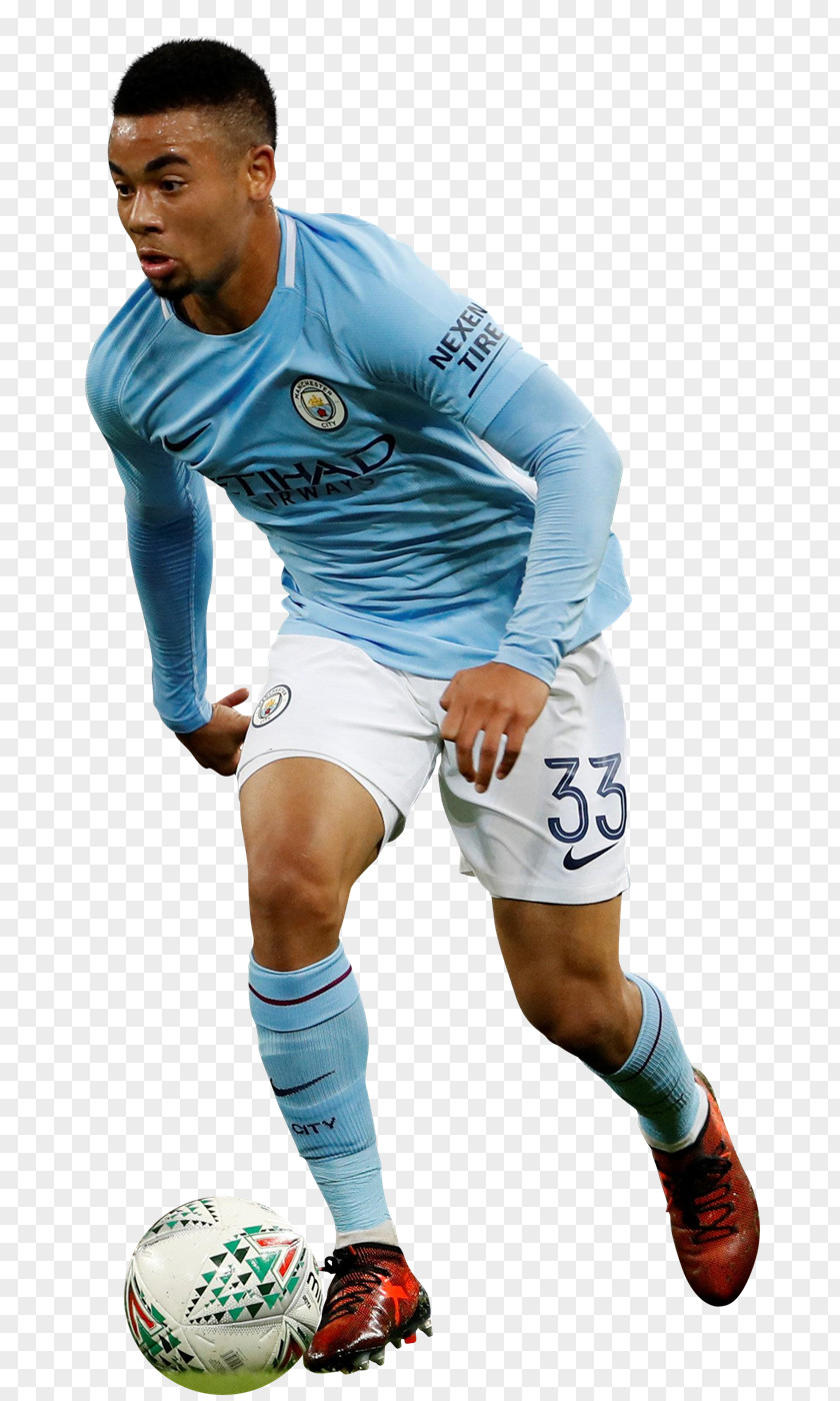 Gabriel Jesus Manchester City F.C. Football Player Sport PNG