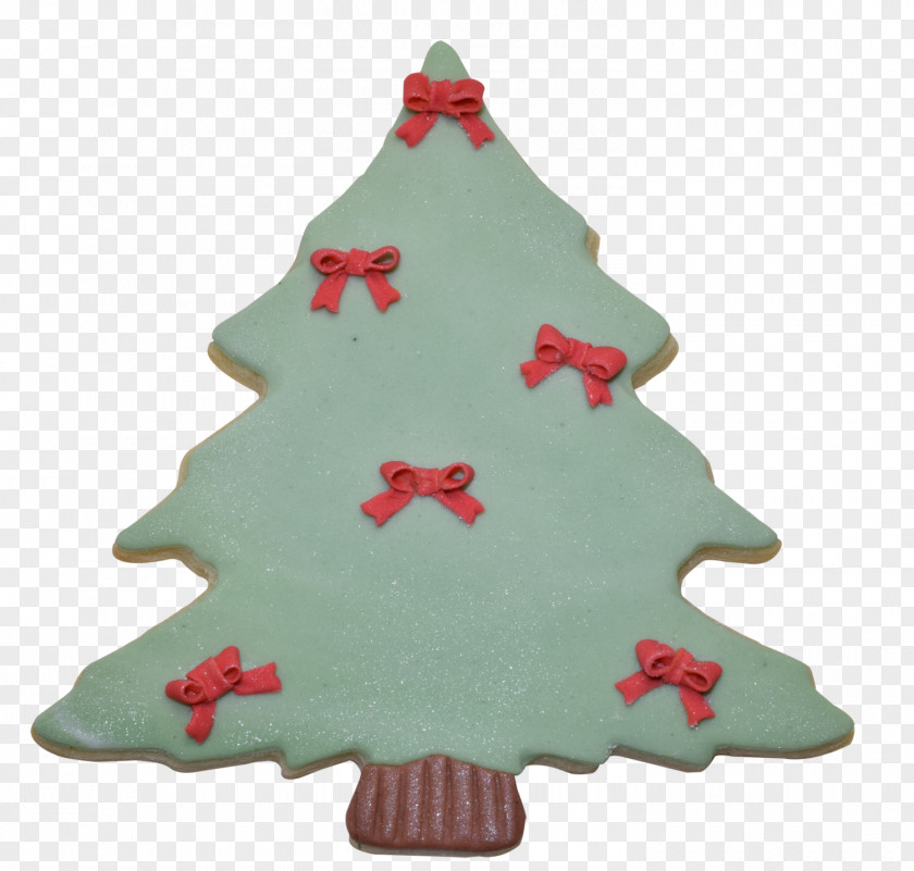 Gingerbread Evergreen Christmas Tree PNG