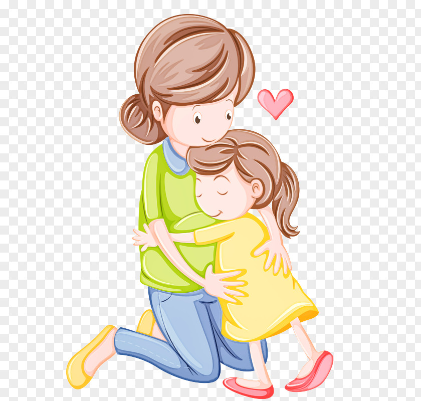 Mother Happy Cartoon Child Clip Art Interaction Toddler PNG
