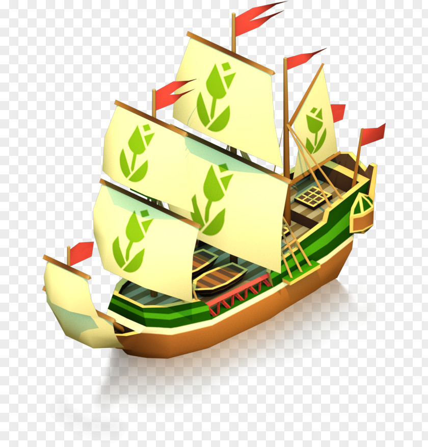 Sailboat Boating Easter Cartoon PNG