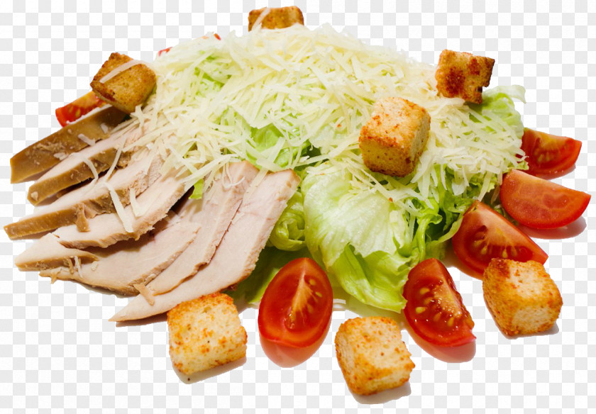 Salad Caesar Dressed Herring Recipe Vegetarian Cuisine Asian PNG