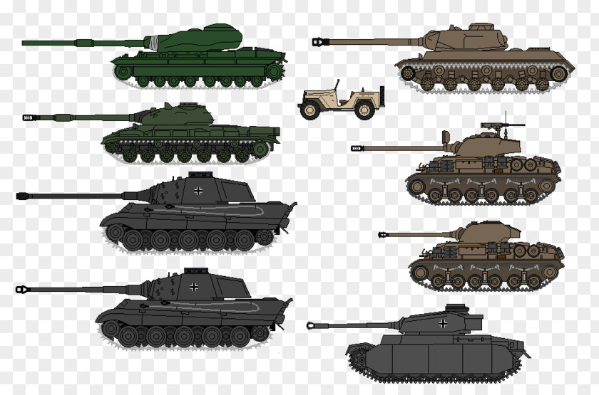 Tank Churchill Heavy Main Battle Tiger I PNG