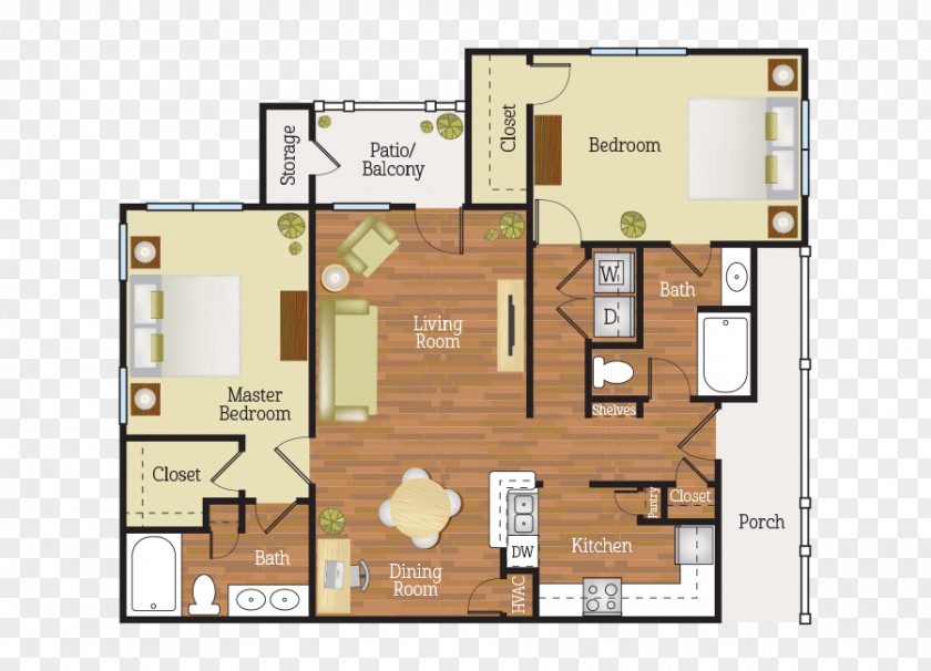 Apartment St. Mary's Square Apartments Floor Plan Home Bedroom PNG