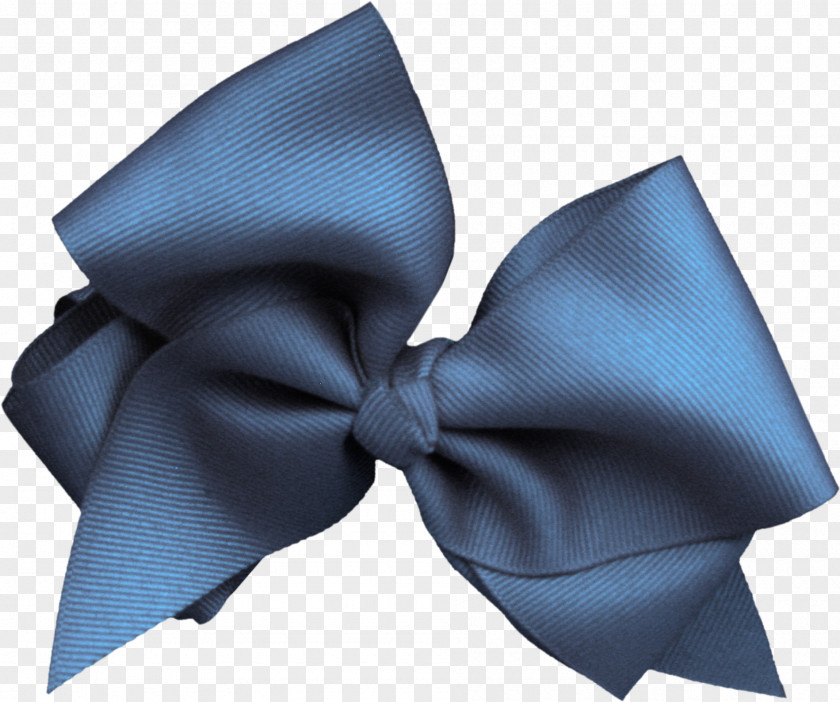 Beautiful Blue Tie Bow Ribbon Necktie PNG